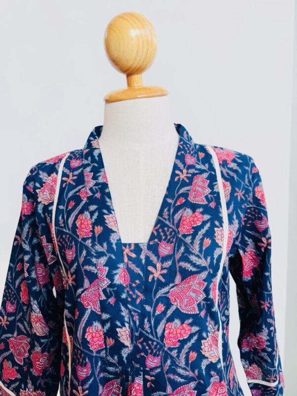 SANJI FLORAL CO-ORD SET BLUE